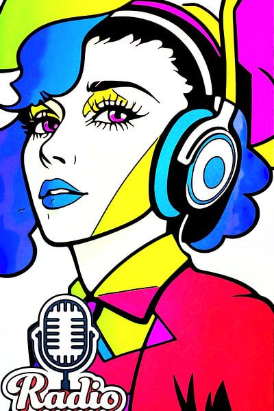 Radio by zam art