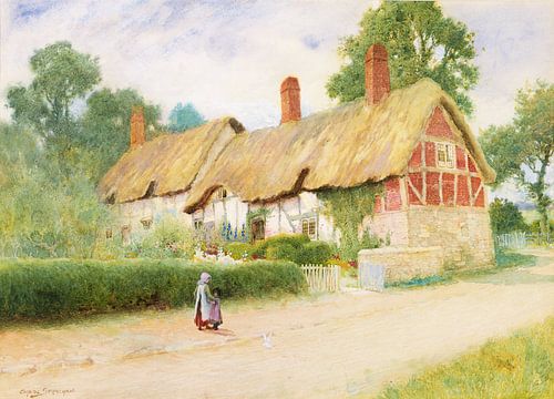 Arthur Claude Strachan,Le cottage d'Ann Hathaway