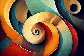 Spiral abstract by Bert Nijholt