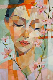 Frau von Poster Art Shop