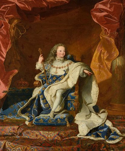 Lodewijk XV, koning van Frankrijk en Navarra, Hyacinthe Rigaud