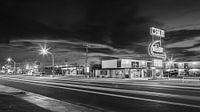 An Evening in Kingman, Arizona in Black and White by Henk Meijer Photography thumbnail