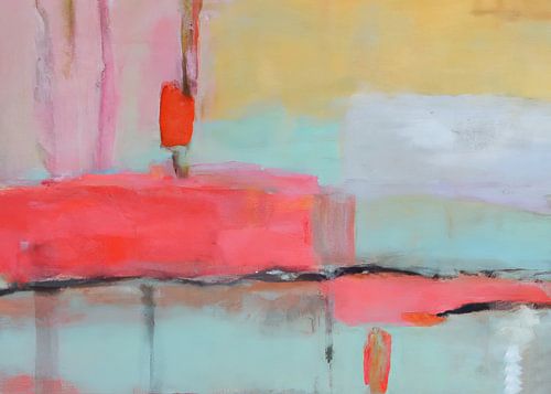 Bunte moderne und abstrakte Malerei