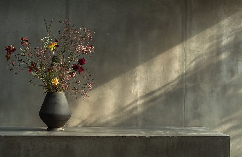 Esthetisch stilleven van fernlichtsicht