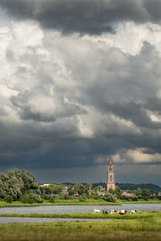Holländische Luft über den Cuneratoren in Rhenen von Moetwil en van Dijk - Fotografie landschappen - natuur