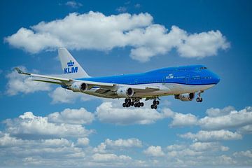 KLM Boeing 747-400, PH-BFW,  City of Shanghai van Gert Hilbink