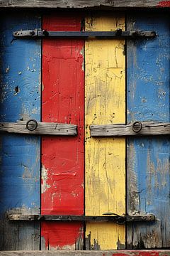 Abstract Kleurrijk Deur van Art & Soul Creations
