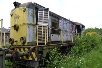 Oude trein Raeren (België) van R Schloesser