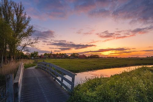 Zonsopkomst in Niehove