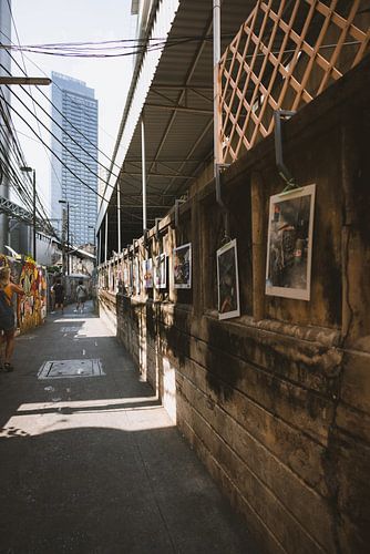 Straatkunst van Talat Noi: Een Levend Canvas in Bangkok