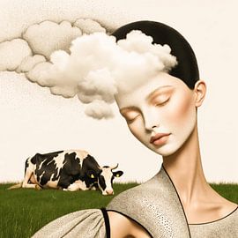 In den Wolken - Über dem Mond von Ellen Novara-da Lima