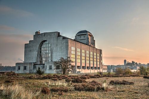 Radio Kootwijk bij zonsopgang 2