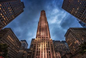 Rockefeller center in New York City by Ronald Westerbeek