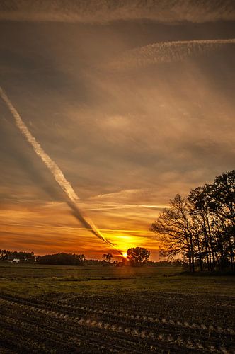 Sonnenuntergang in Ter Idzard