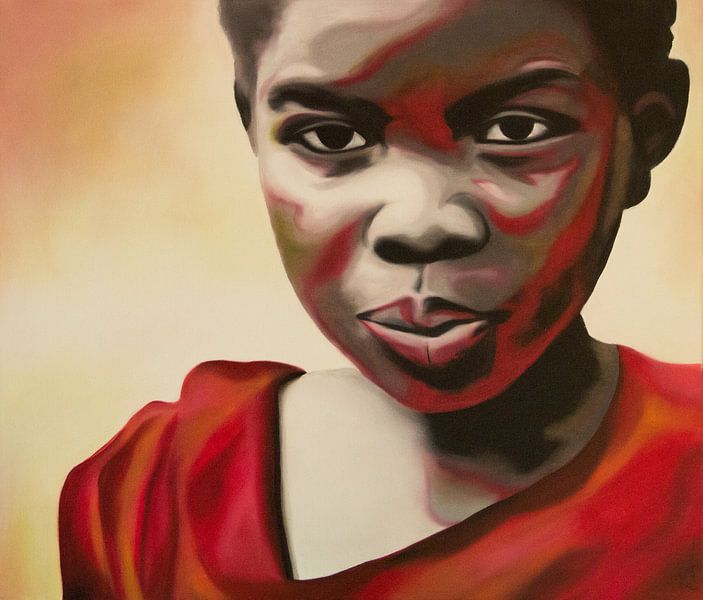 African Girl by anja verbruggen