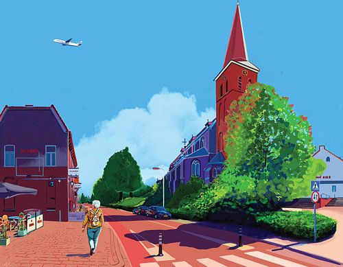 Een wandeling door Ulestraten, Sint-Catharinakerk en Notenbalk