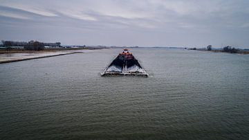 Push boat Veerhaven 11 by Vincent van de Water