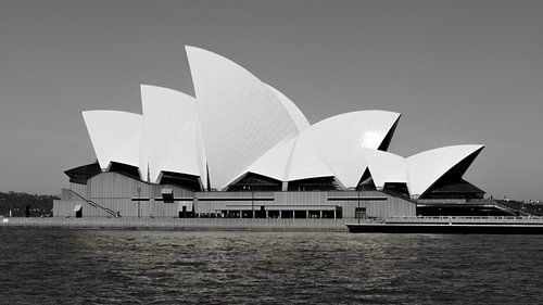 Sydney Opera House - Australië (Zwart Wit)