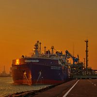 Christophe de Margerie im Hafen von Maasvlakte