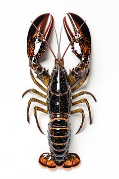 North Sea Lobster from Above – Minimalist Food Photography by Roger VDB