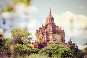 Htilo-Minto-Tempel, Bagan, Myanmar. Asien von Sven Wildschut