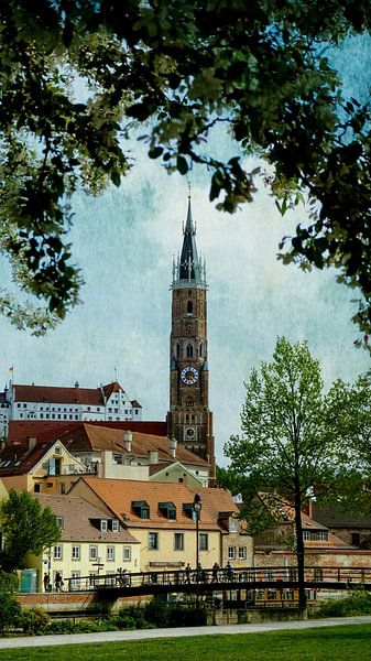 Landshuter Martinsturm von Josef Rast Fotografie