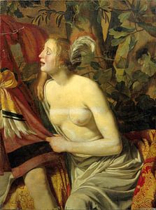 Jan van Bijlert, Fragment einer Wandverkleidung venus und adonis