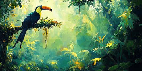 Toucan au paradis tropical n°3