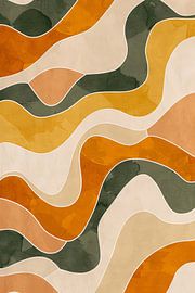 Inspired by nature - harmonious colour surfaces by Poster Art Shop