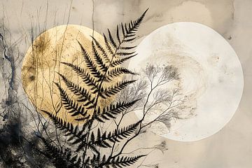 Plants, the sun and the moon by Bianca ter Riet