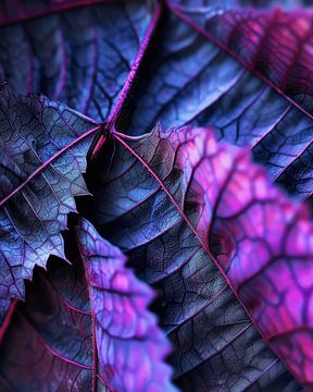 Purple leaf "It's all in the details" by Studio Allee