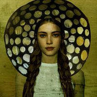 Popart Beauty Mosaic Crown Gold