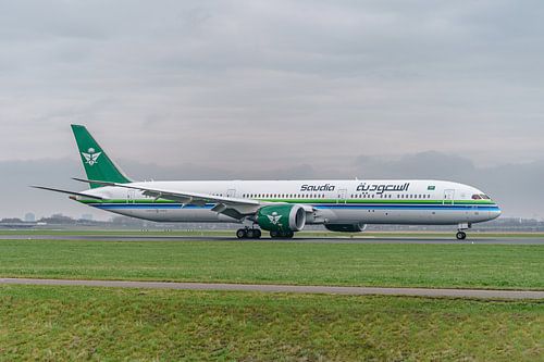Saudi Arabian Airlines Boeing 787-10 Dreamliner.