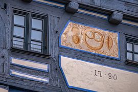 BADEN-WÜRTTEMBERG : FACHWERK AUSSCHNITT von Photoart-Naegele