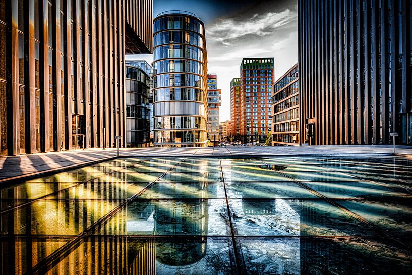 Düsseldorf Mediahaven van Dieter Walther
