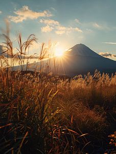 Herbststimmung im Sonnenaufgang