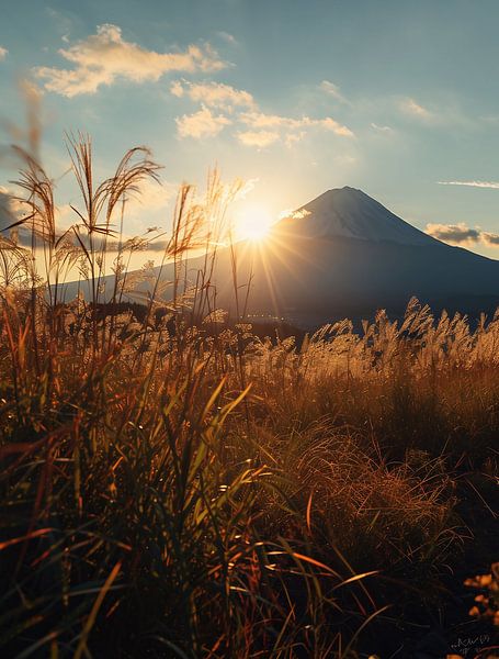 Herbststimmung im Sonnenaufgang von fernlichtsicht