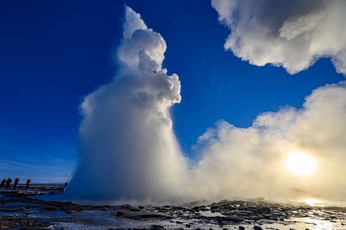 Geysir-Hexe Strokkur