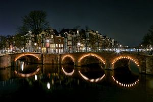 Nächtliches Amsterdam