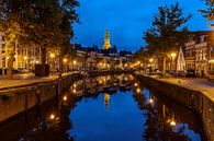 Groningen Aa-kerk @ blue hour van Koos de Wit thumbnail