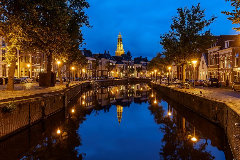 Groningen Aa church @ blue hour par Koos de Wit