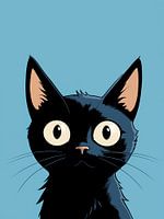 Salem the black cat