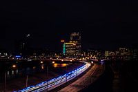 Verlichte snelweg