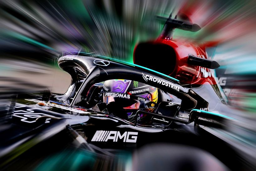 LH44 Lewis Hamilton by DeVerviersBelgium