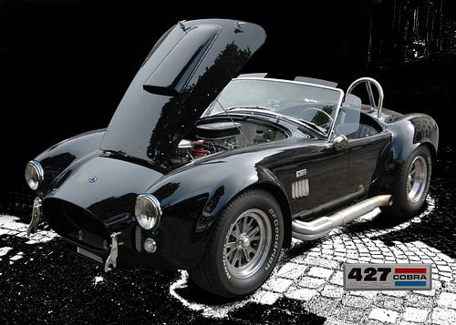 AC Cobra 427 in black pure