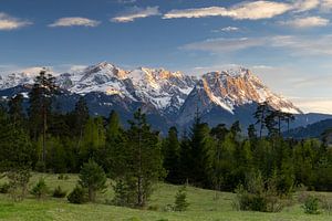 Abendstimmung an der Zugspitze