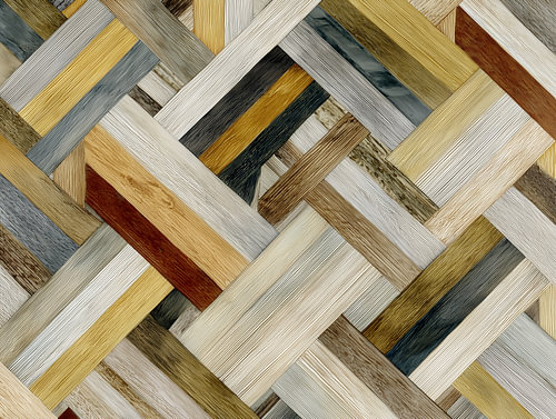 Holzmuster | Abstraktes Holz, Beige, Creme von Moderne Kollektion