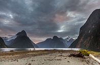 Milford Sound in de vroege avonduren van Paul de Roos thumbnail