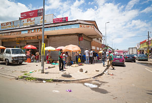 Soweto Straßenszene