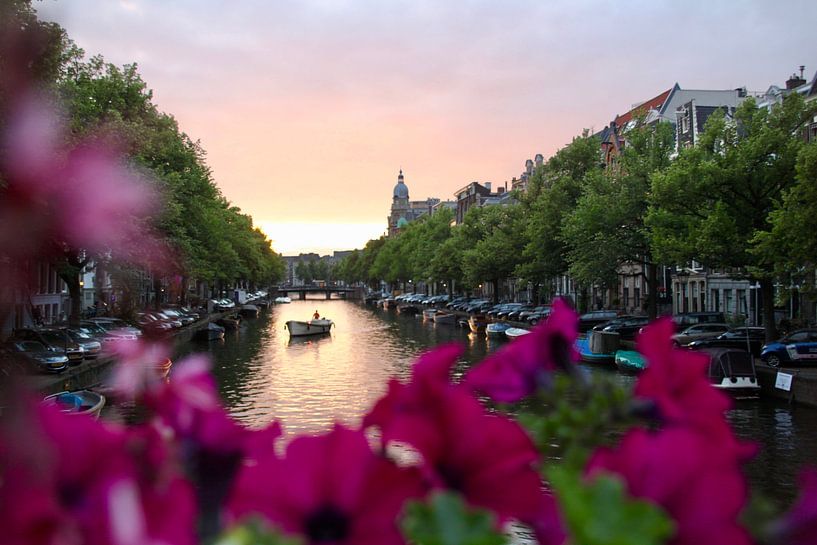Grachten von Amsterdam von Funcasta Photography